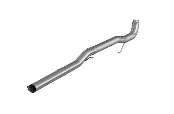 2011-2015 Duramax 6.6 Stainless Steel 4" Race Pipe - WITH MUFFLER - Full Throttle Equipment
