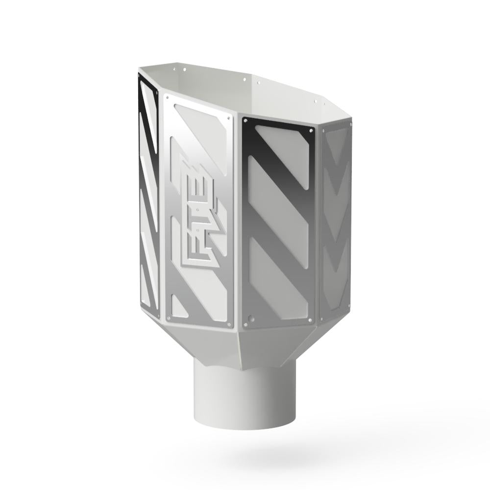 8" Octagon Overlay Exhaust Tip
