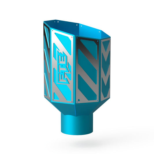 8" Octagon Overlay Exhaust Tip