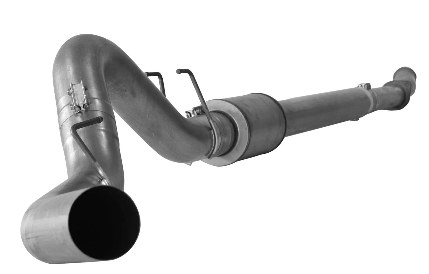 2011-2022 Ford 6.7 Stainless Steel 5" Full Exhaust - WITH MUFFLER - Full Throttle Equipment