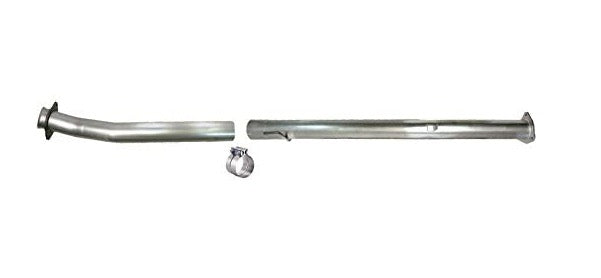 2020-2022 Ford 6.7 Stainless Steel Race Pipe - 4" - Full Throttle Equipment