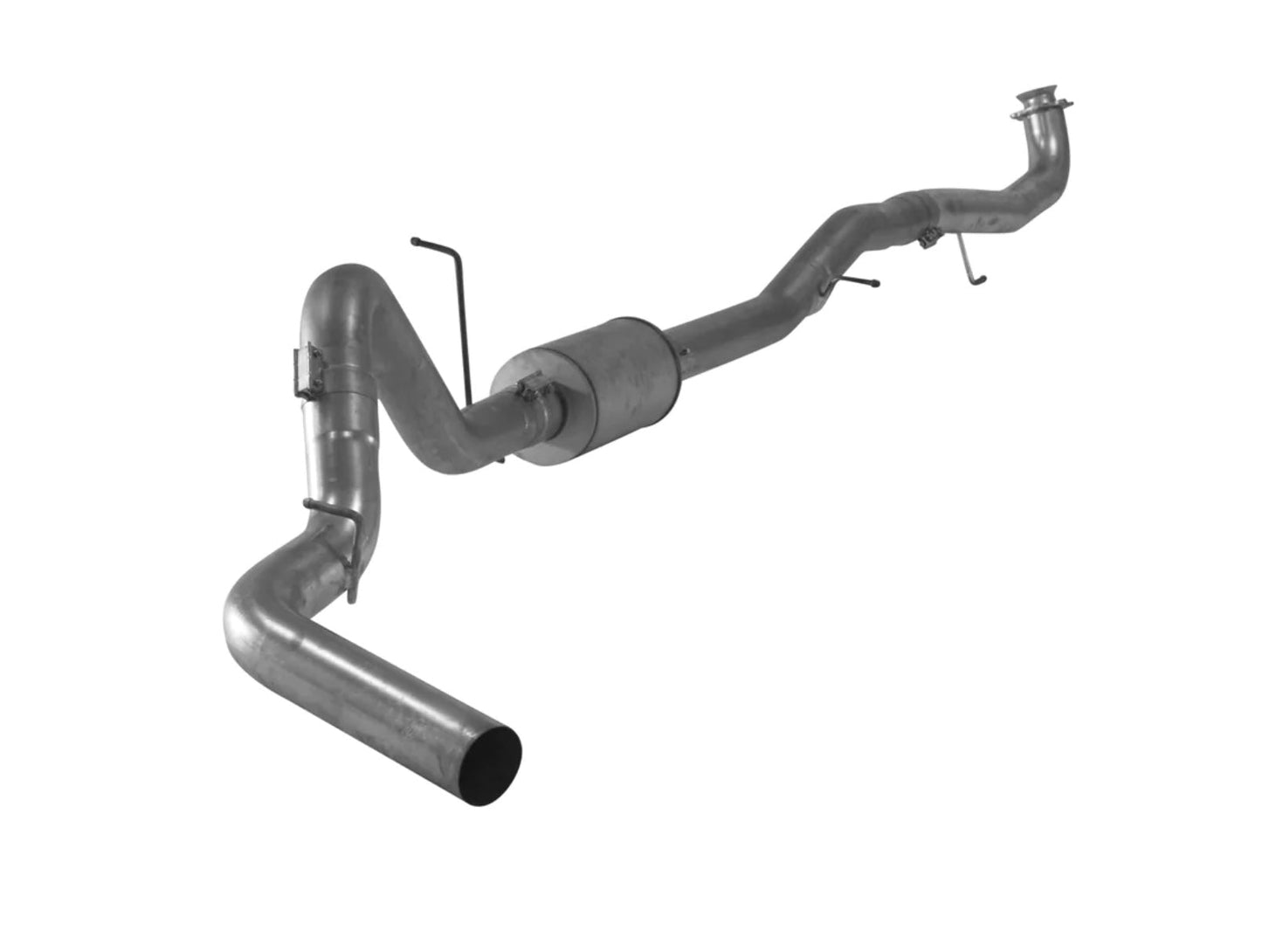 2019+ Dodge RAM 6.7 Stainless Steel 5" Full Exhaust - WITH MUFFLER - Full Throttle Equipment