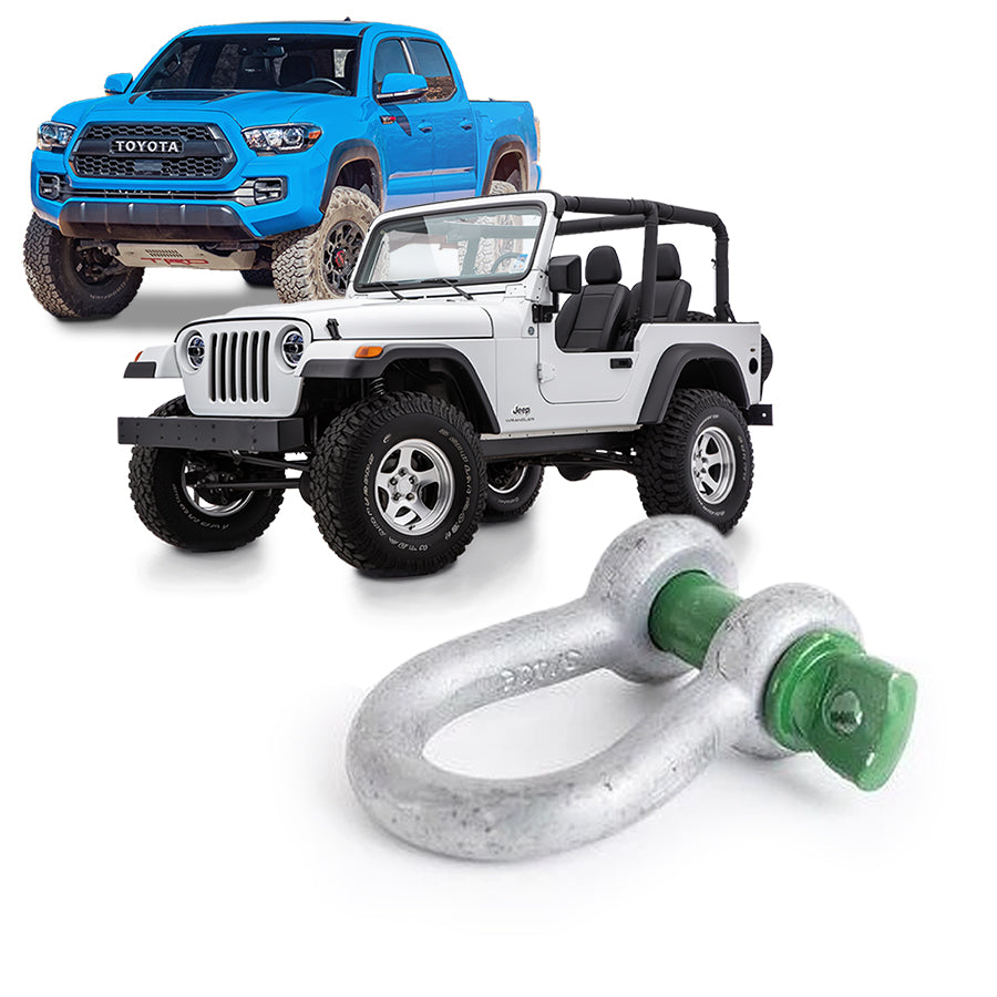 Green Pin Bow Shackle SC - Full Throttle Equipment