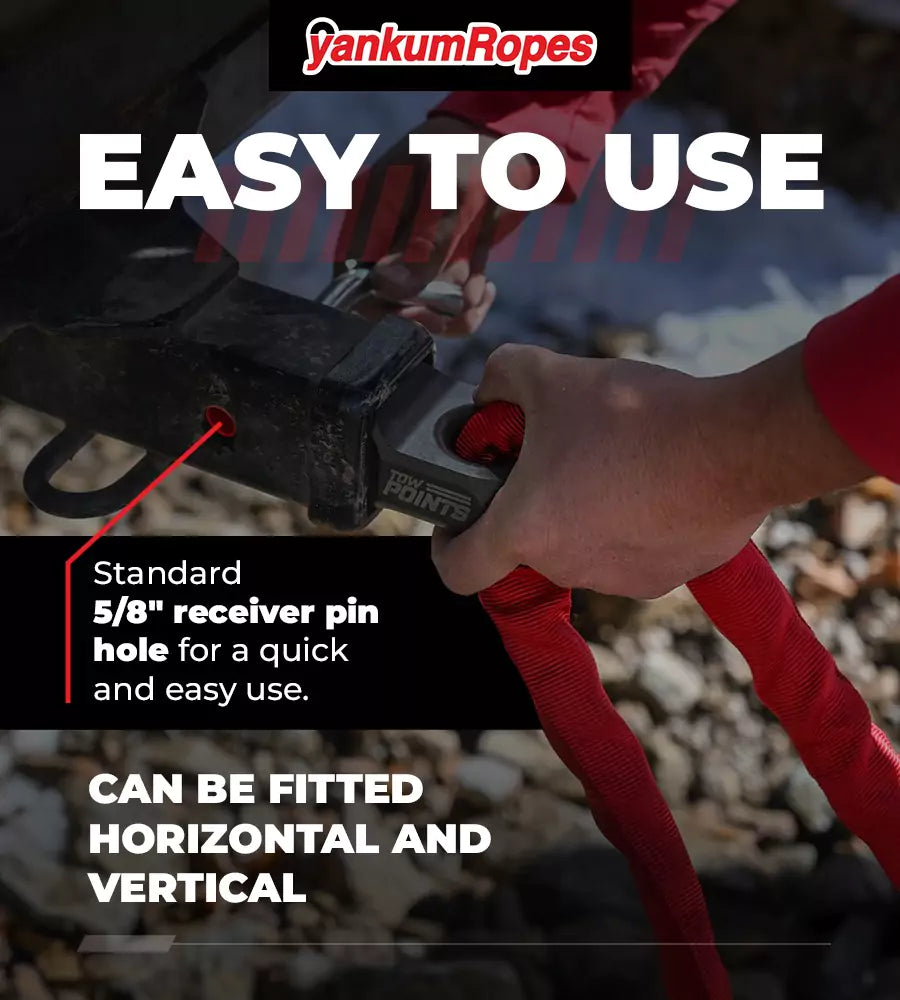 2 1/2" Hitch Receiver Recovery Point - Full Throttle Equipment