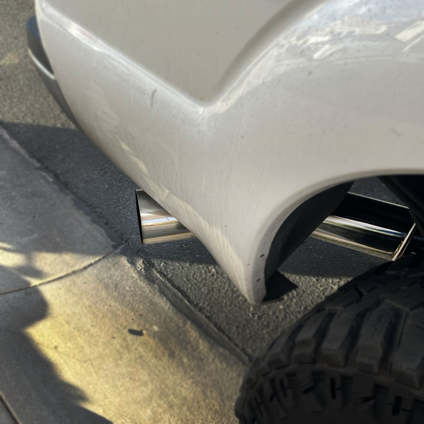 Polished 5" Exhaust Tail Pipe For 2011-2023 Ford 6.7L Powerstroke - Full Throttle Equipment