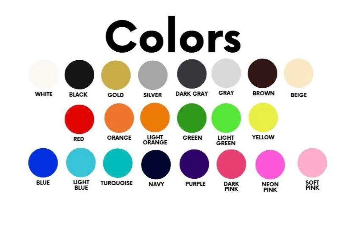 Custom Text Vinyl Decal
