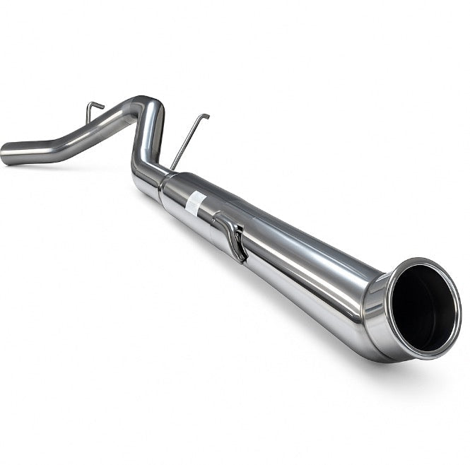 2019+ FULLY POLISHED T304 Dodge RAM 6.7 Stainless Steel 5" Full Exhaust - Full Throttle Equipment